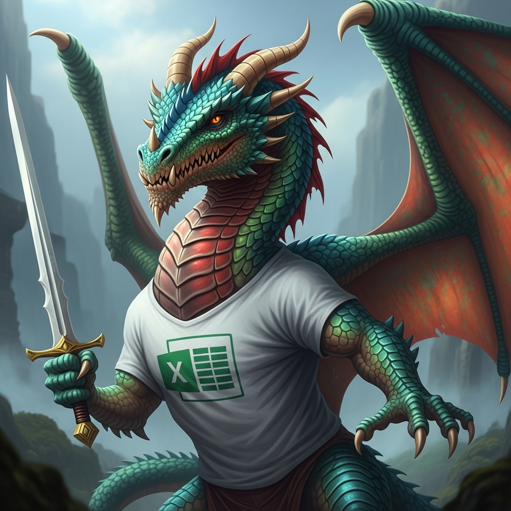 Excel dragon